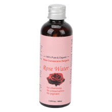 Essential Rose Water, Hydrating & Anti-Aging Facial Toner, Multi-Use Hair Mist, Natural Organic, Safe & No Side Effects, pH Balance Maintainer,