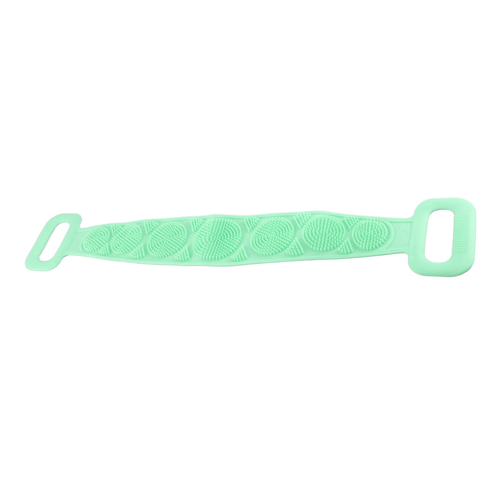 Revitalized Shower Experience: Hygienic and Durable Back Scrubber, Gentle and Safe Exfoliator with Ergonomic Design, Comfortable Dual-Sided Handles f