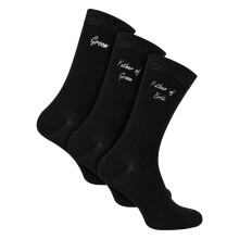 (06-Nov, Schwarz) Sock Snob - Sock Snob - 3 Paar Herren Hochzeitssocken für den Vater des Bräutigams der Braut