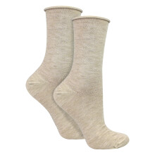 (05-Jul, Beige) Steven - Steven - 2 Paar Damen Kaschmirsocken weich warm komfortabel Geschenk