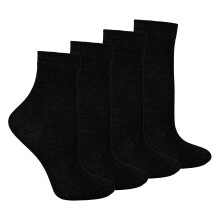 (2-3 Jahre, Weiß) Steven - Steven - 4 Paar Kinder Nahtlose Socken aus Bio Baumwolle weich bequem