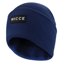 (One Size, Indigo) Nicce - Nicce - Herren Strick Beanie Mütze | Weiche Warme Thermo Wintermütze