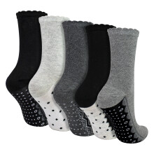 Sock Snob - Sock Snob - 5er Pack Damen Punkte Socken weich atmungsaktiv Geschenk