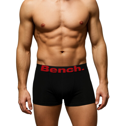 Bench (Medium, Black) Bench - 3 Pack Mens Cotton Boxers Underwear - Macron Collection 2