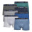 Farah (Medium, Assorted) Farah - 7 Pack Mens Cotton Breathable Boxers Underwear - Chander Collection 1