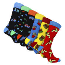 (06-Nov, Neuheit) Sock Snob - Sock Snob - 6er Pack Herren Bambus Socken Mit Design & Komfort