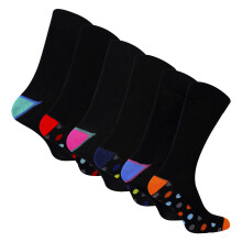 (06-Nov, Ferse & Zehen) Sock Snob - Sock Snob - 6er Pack Herren Bambus Socken Mit Design & Komfort
