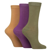 (04-Aug, Wildes Gelände) Sockshop - SOCKSHOP - 3er Pack Damen Atmungsaktive Bambus Socken