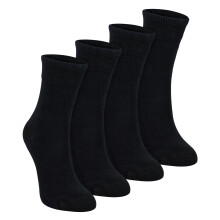 (11-14 Jahre, Schwarz) Dr.Socks - Dr.Socks - 4er-Pack Kinder Bambus-Sensorsocken weich atmungsaktiv komfortabel