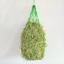 Horse Feed Bag 40Inch Hay Feeder With 4Inch Holes Yellow 3Pack For Horses And Goats