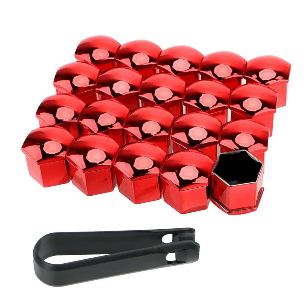 20Pcs 17/19/21Mm Car Wheel Nut Covers Waterproof Dustproof Rustproof Universal Fit 9187378666302