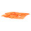 20Pcs Floor Tapping Block Set, Orange, 6x3x0.5cm Flooring Tools 8