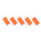 20Pcs Floor Tapping Block Set, Orange, 6x3x0.5cm Flooring Tools 13