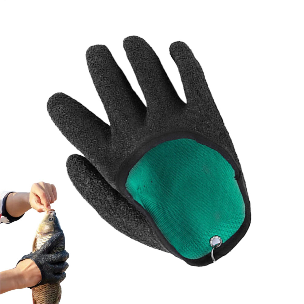 Fish Gloves Protective Cutting Gloves Mandolin Gloves For Kitchen Meat Cutting Oyster Shucking Gloves Thumb Cut Gloves Right Hand Green 9199774326322
