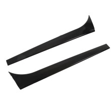 Set di spoiler posteriore per Benz C Class W204 Wagon - Nero lucido 2 pezzi
