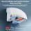 Automatic Hand Dryer with Touch Sensor, Hot and Cold Air,  Speed Wall Mounted Commercial 3