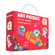 (J) Puzzles for Kids, Jumbo Animal Puzzle, Educational Learning Toys for Family Entertainment and Preschool Education