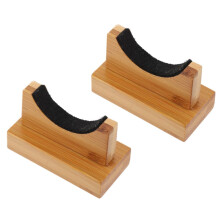 Bamboo Baseball Bat Holders Desktop Bat Rack Wall Mounted Display Stand Heavy Duty Storage Brackets for Baseball Bats