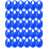 30PCS Blue Plastic Beehive Entrance Discs 6.9cm Beekeeping Accessory 4