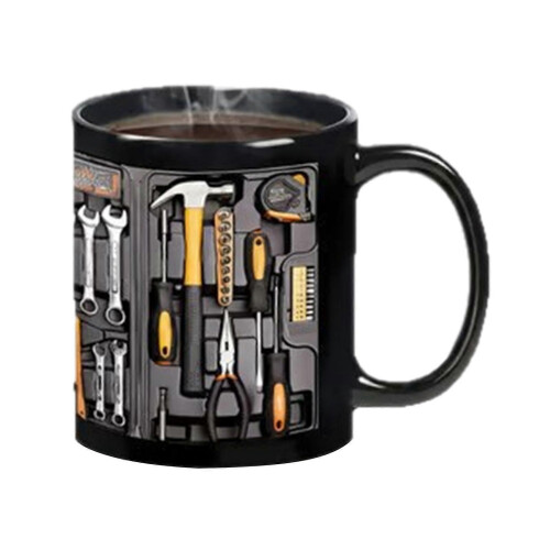 (A) Funny Coffee Mug Mechanic Toolbox Set , Auto/Car Mechanic Gift