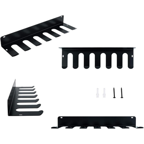 Baseball Bat Wall Mount Holder Rack with Durable Iron Construction for Space Saving Display 2