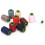 10pcs Household Polyester Sewing Thread Rolls for DIY Embroidery & Sewing Projects 12