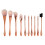 Σετ πινέλων μακιγιάζ Exquisite Bronzer Kabuki, απαλό, αφράτο πινέλο foundation, συνθετικές τρίχες 1
