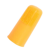 BPA-Free Pet Finger Toothbrush, Soft Silicone Brush for Dogs Cats with Advanced Oral Hygiene Focus, Non-Toxic High Temperature Resistant Design with