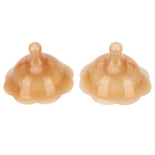 Protectores de pezón para la lactancia del recién nacido, diseño de doble ventosa para una fuerte adhesión, accesorios de lactancia de silicona