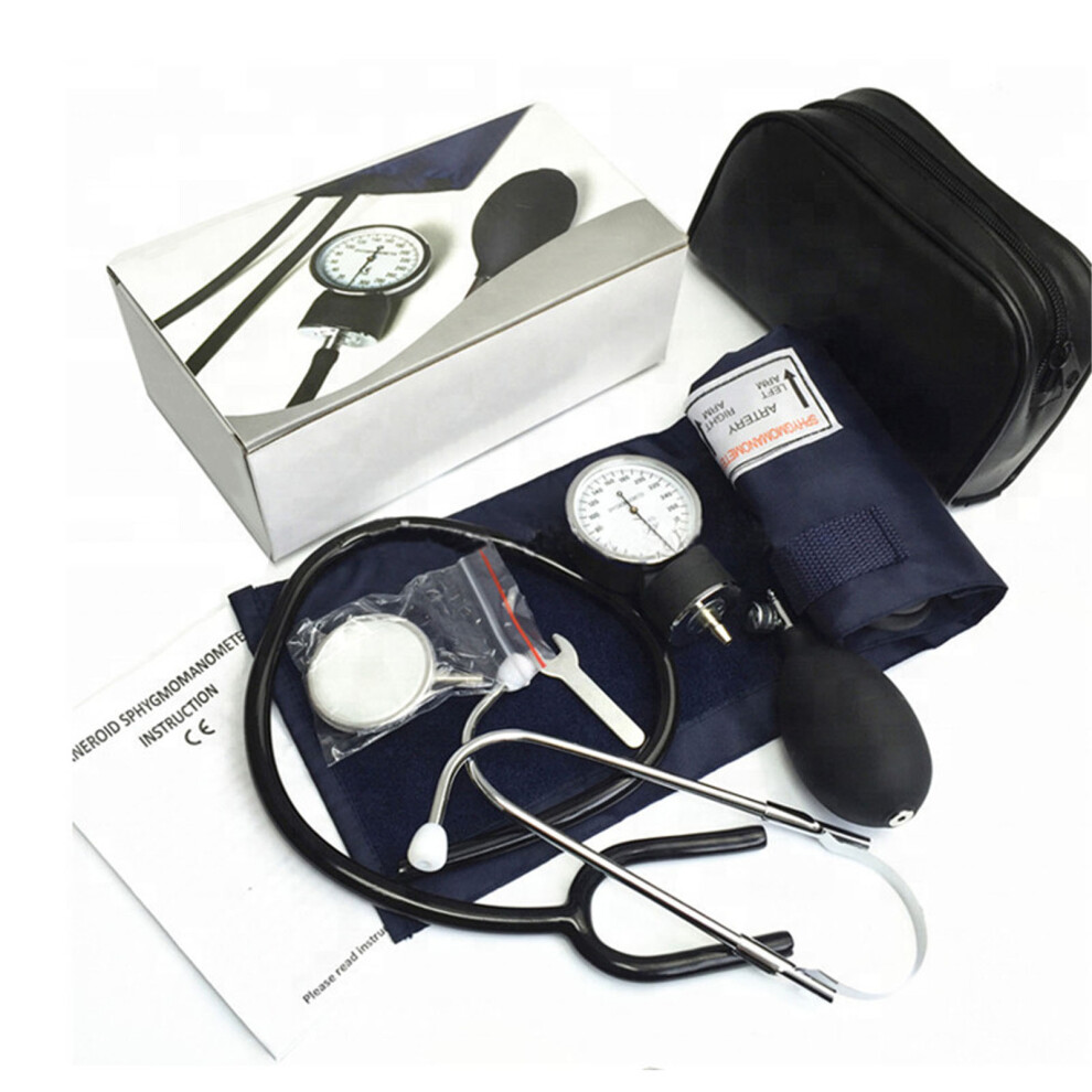 Professional Blood Pressure Monitor, Zippered Carrying Case Keeps Your Equipment Safe, Adult Deluxe Aneroid Sphygmomanometer For Doctors, Students, N