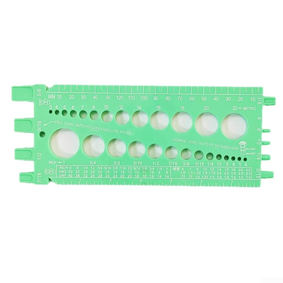Essential Tool For Measuring For Metric Imperial Fasteners Green Home Projects Professional Use 9094768602577
