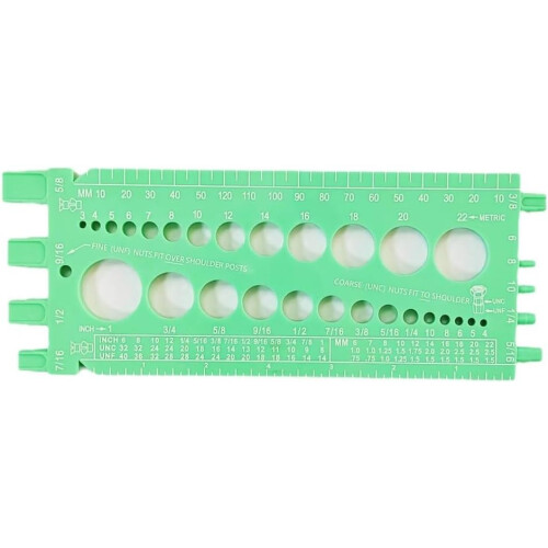 Essential Tool for Measuring For Metric  Imperial Fasteners Green Home Projects Professional Use 1