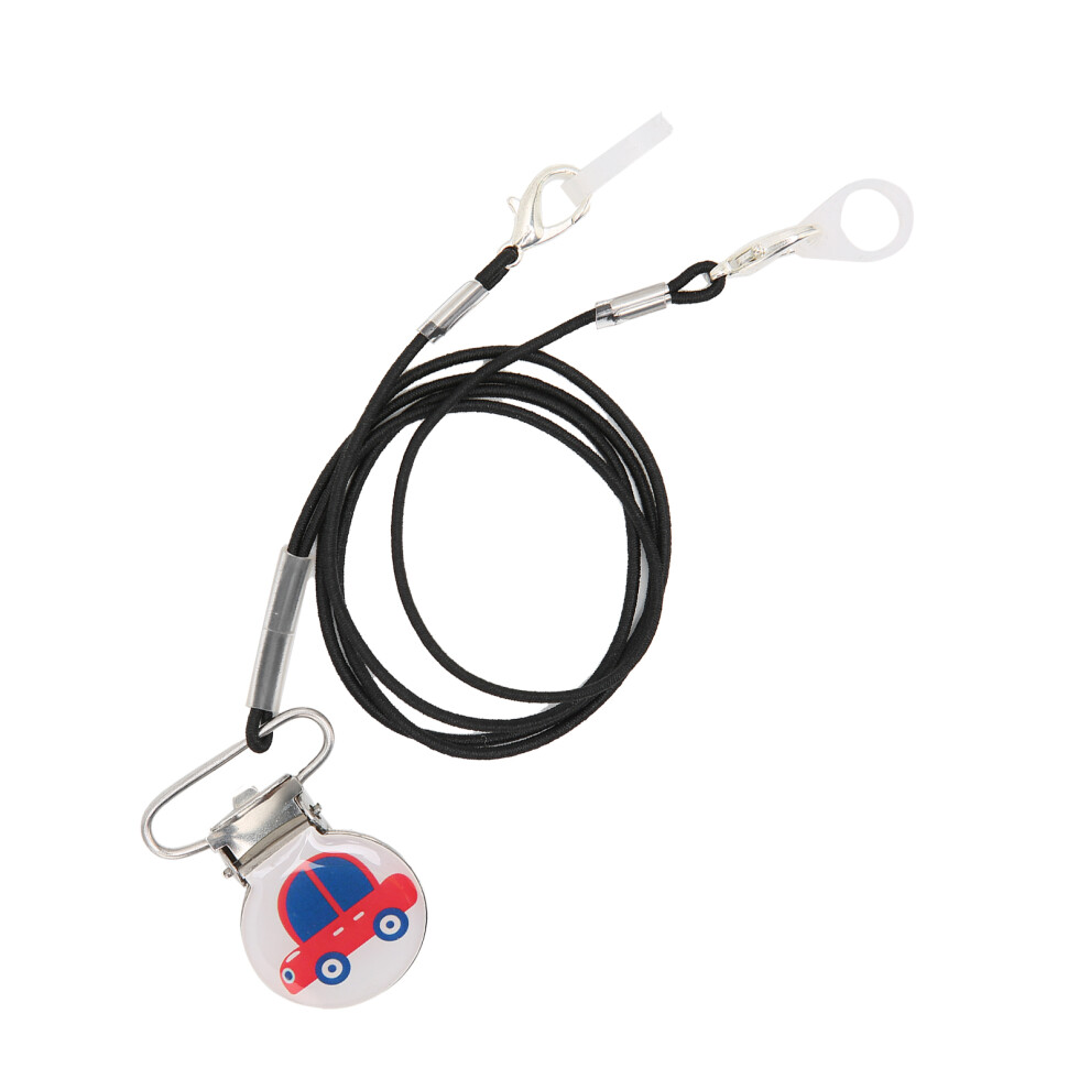 Portable Hearing Aid Holder: Secure Lanyard with Silicone Clip Strap