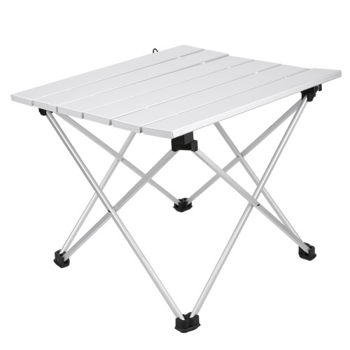 Aluminum Alloy Foldable Outdoor Camping Table Small Lightweight Ultra Compact 1