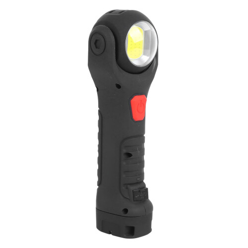 Work Light Portable Work Light Rechargeable Flashlights COB LED Flashlight With Magnetic Base Hanging Hook Design Adjustable Angle Light Emergency 1