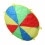 Kids Rainbow Play Parachute 1.8m High-Strength Polyester Active Game 5