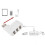 Επεκτατήρας θύρας USB, διαχωριστής θύρας USB3, περιστρεφόμενος κόμβος σύνδεσης, 4