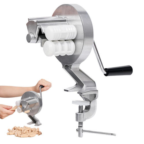 Manual Noodle Press Noodle Roller Machine Stainless Steel Noodle Maker Portable Handheld Noodle Maker Kitchen Tools