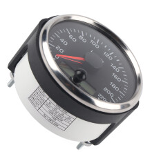 IP67 85mm Speedometer LCD Display Adjustable 220KMH for Vehicles