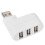 Επεκτατήρας θύρας USB, διαχωριστής θύρας USB3, περιστρεφόμενος κόμβος σύνδεσης, 3