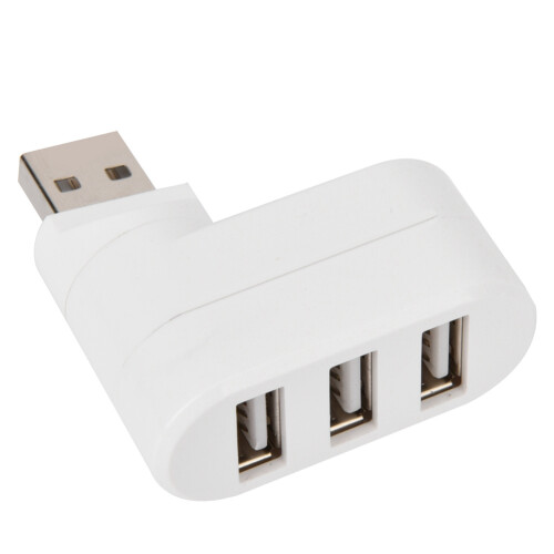 Περιστρεφόμενος σύνδεσμος USB Hub3Port USB Expander Υψηλής ταχύτητας μετάδοσης plug and play 1