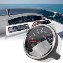 IP67 85mm Speedometer LCD Display Adjustable 220KMH for Vehicles