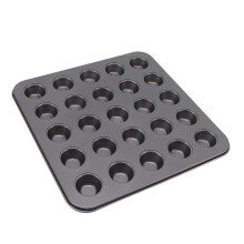 25 Gitter Mini-Muffin- und Cupcake-Backform aus langlebigem Carbonstahl, Antihaftbeschichtung, Backblech Australien