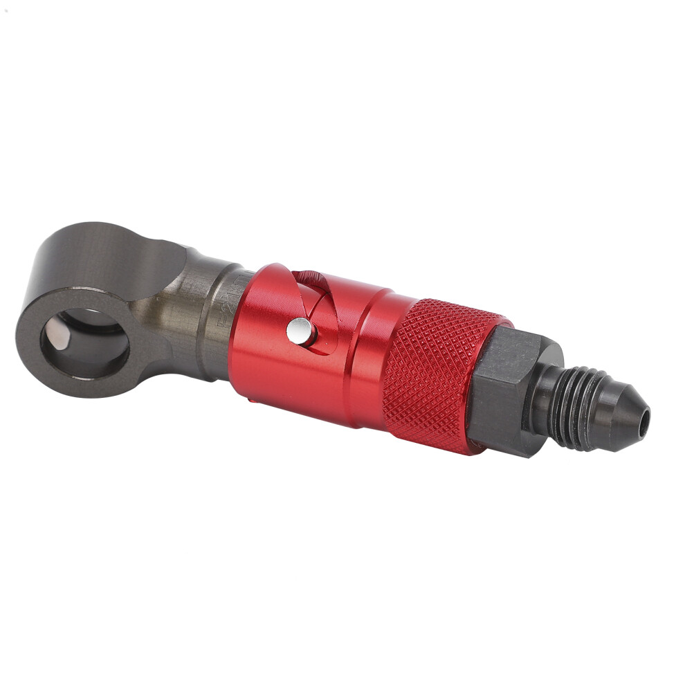 Universal Adapter For Oil Fuel Hose - Quick Release Brake Line Red 4111382449779