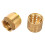 Brass Female Thread Foot Valve with Mesh Check Filter DN25 One Way Water Stop 4