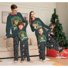 (3XL, Men) Christmas Pajamas Families Christmas Pajama Set Pajama Set For Families-Style59AS