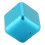 Aluminum Mini Pool Chalk Holder with Magnet, 3cm Blue 2