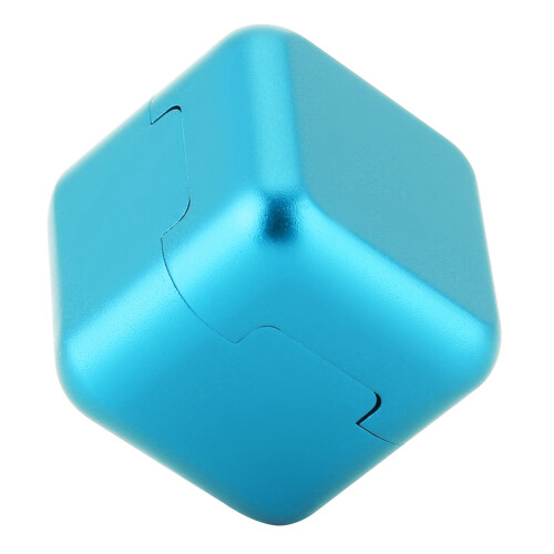 Aluminum Mini Pool Chalk Holder with Magnet, 3cm Blue 1