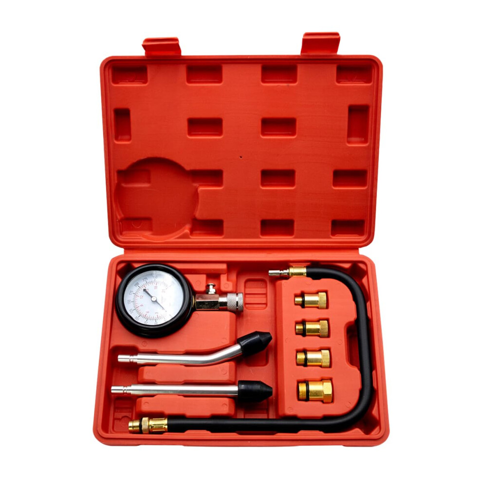 Car Pressure Tester Gauge Kit Fuel Injection Pump Pressure Tester Gasoline Injector Test Manometer Set Grain 9094768604458
