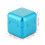Aluminum Mini Pool Chalk Holder with Magnet, 3cm Blue 4